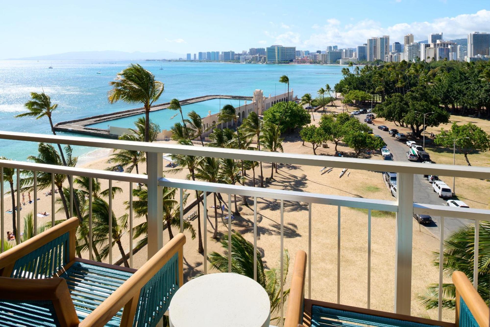 Kaimana Beach Hotel Гонолулу Екстер'єр фото